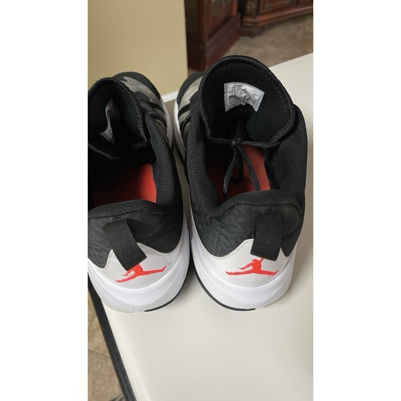 Jordan One Take 3 Black Grey Fog DC7701 001 Black/Red Basketball Sneakers‎ Sz 13 - Picture 4 of 8